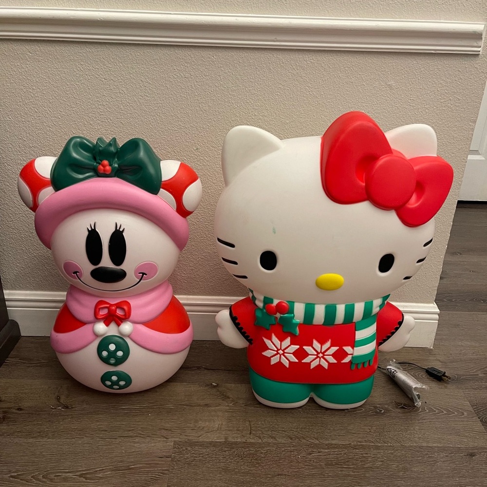 Christmas blow molds